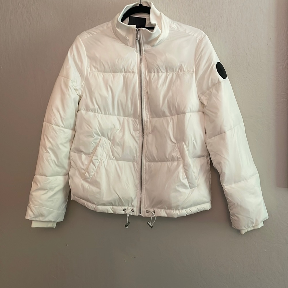 White UGG Puffer Jacket